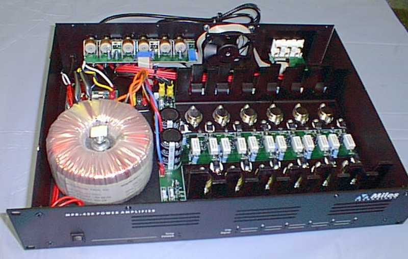 MPR-450 Six-Channel Amplifier