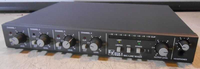 EV ELX-1 Broadcast Mixer