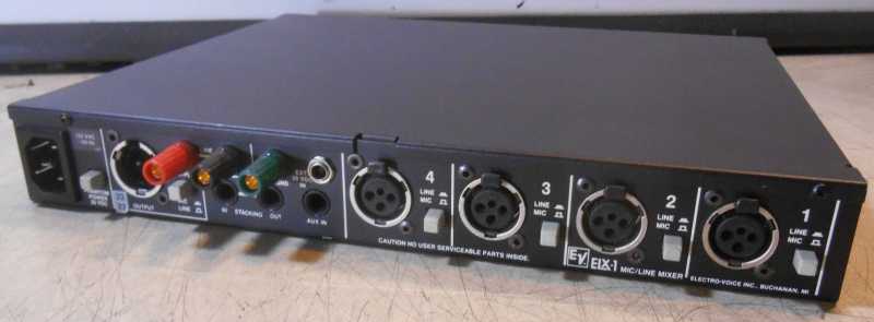 EV ELX-1 Broadcast Mixer